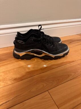 adidas x RAF simons Detroit runner metallic/black